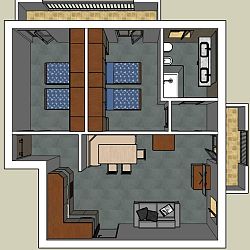 Planimetria Giglio Rosso