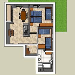 Planimetria Rododendro